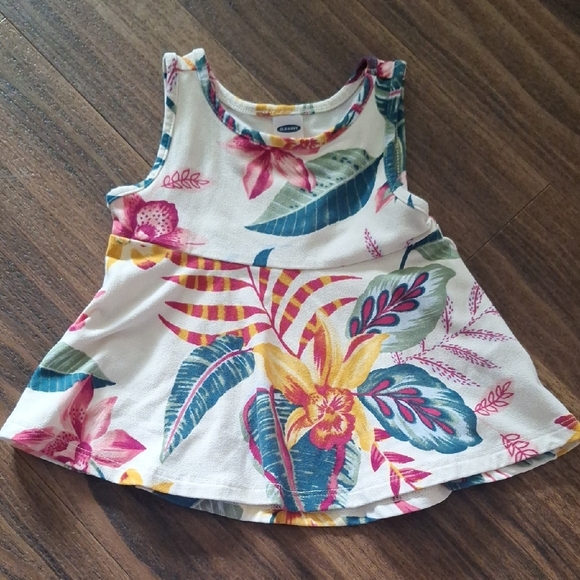 💥Buy2Get1Free💥Floral Kids Tank Top - Picture 1 of 1